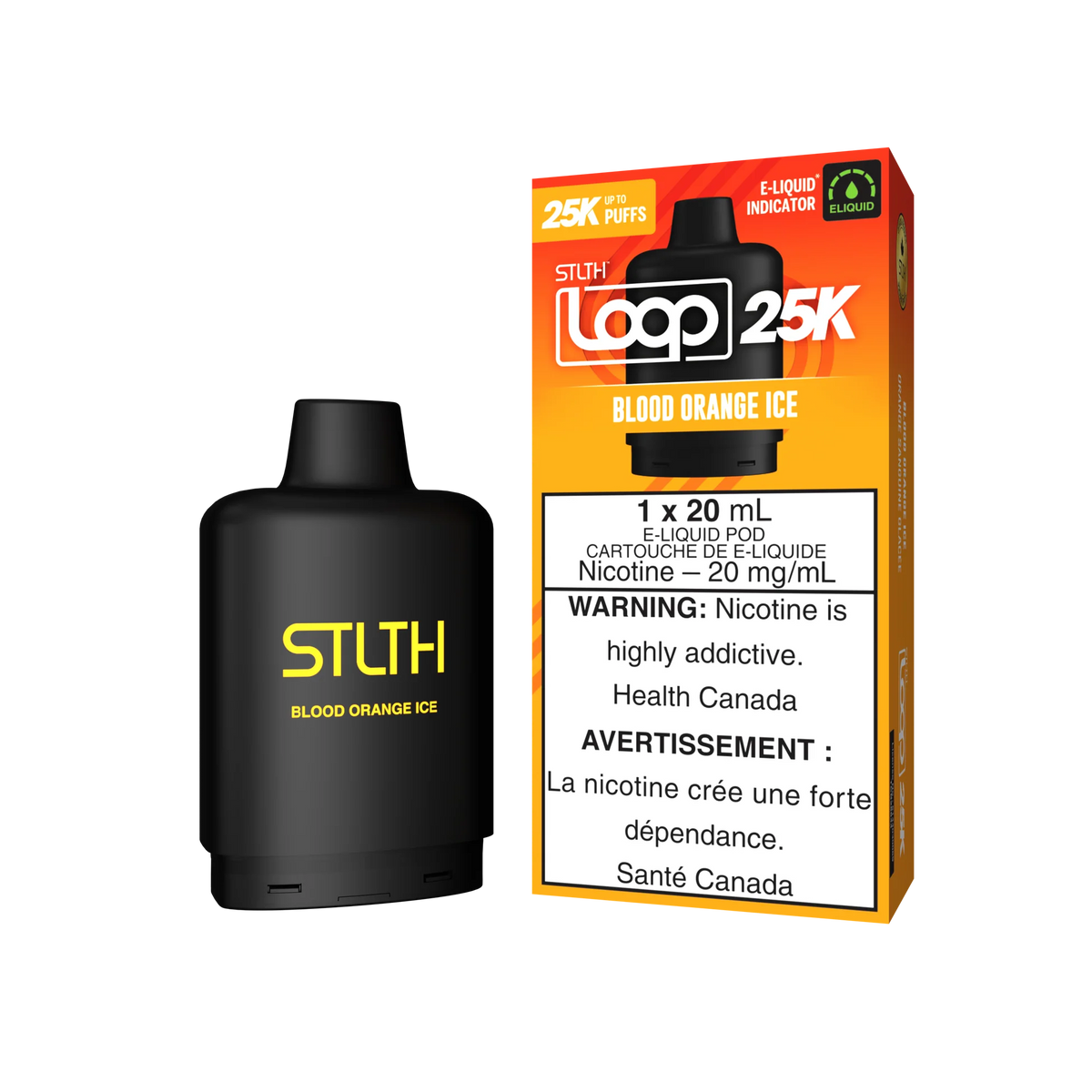 STLTH LOOP 25k Pre-Filled Pods (Blood Orange Ice)